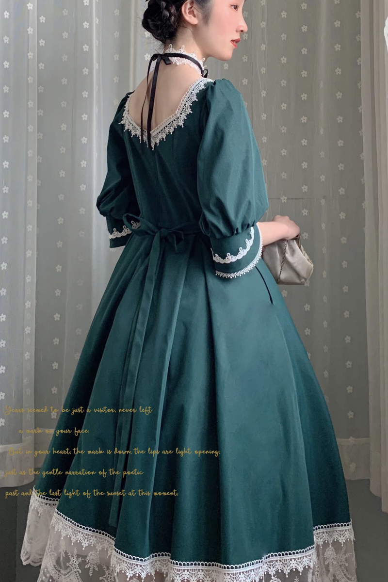 Retro Lace Classic Lolita Dress