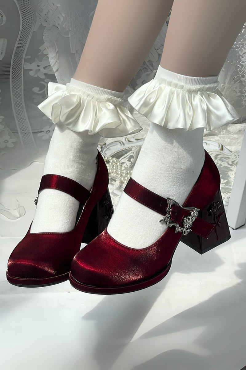Floating Dreamland Platform Block Heel