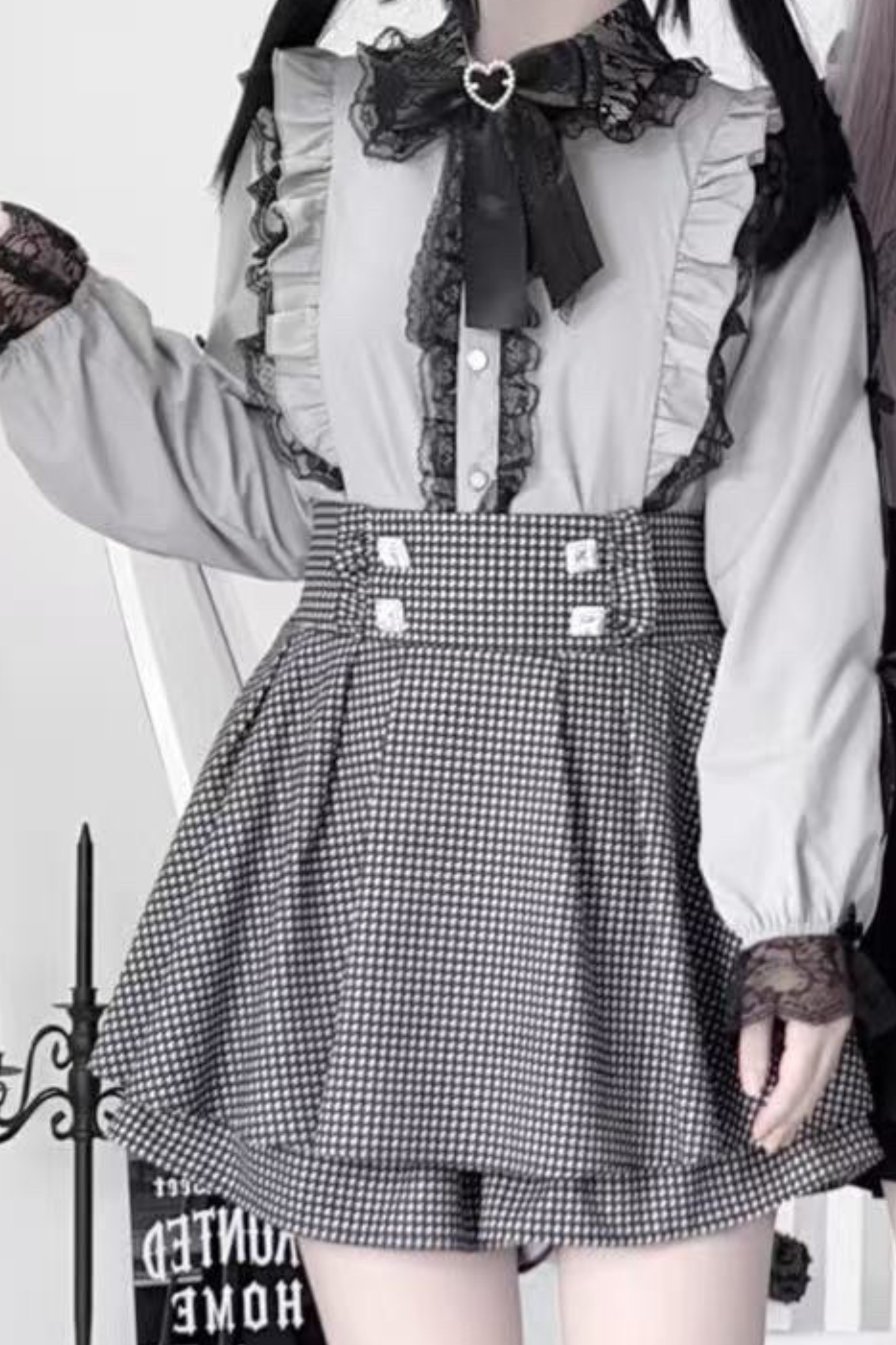 Lace Dark Sweet Shirt + Skirt