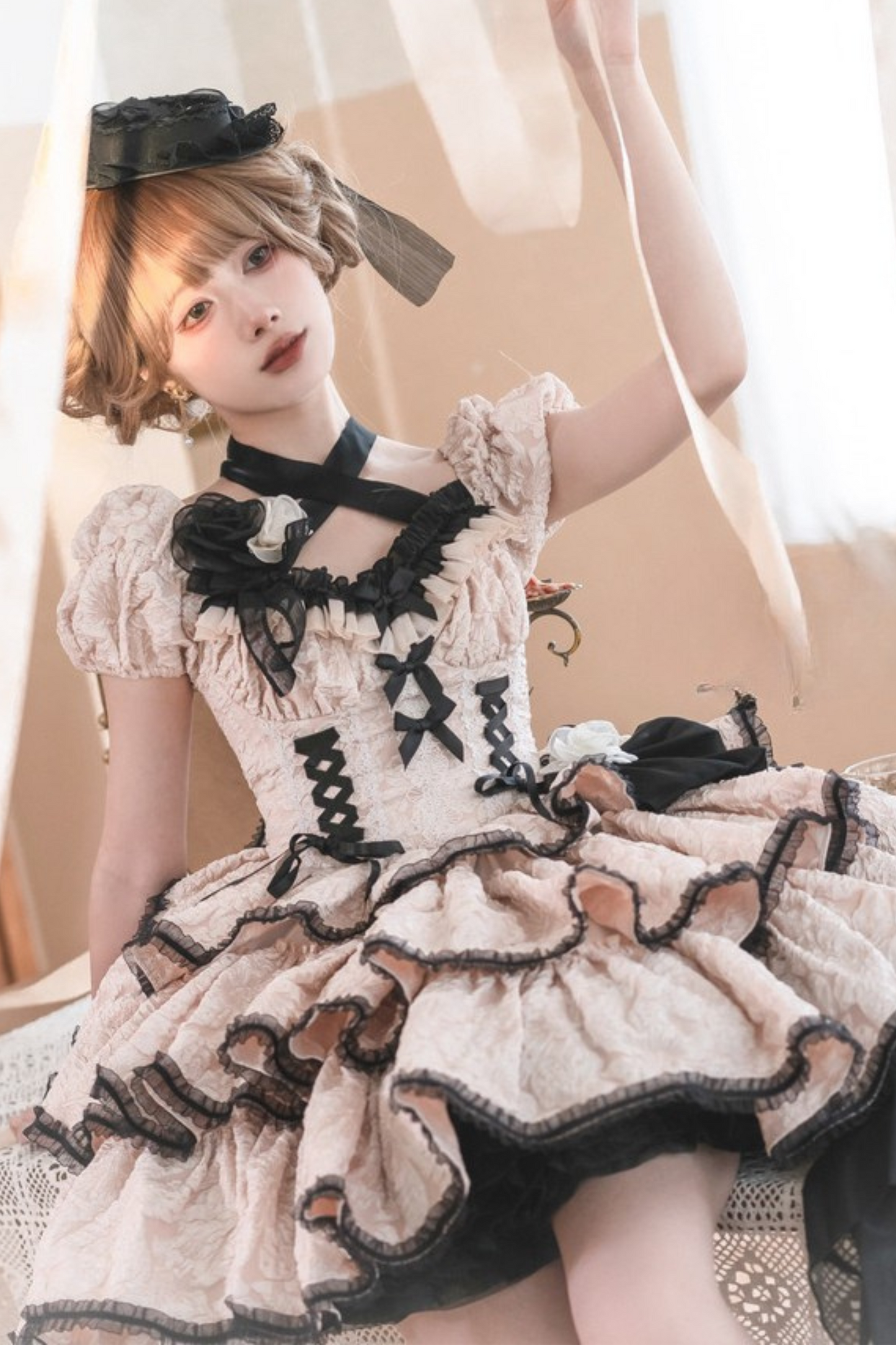 [pre-order] Generation Lace-up Dress