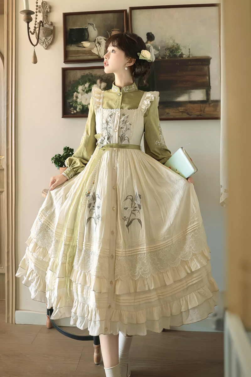 [pre-order] Retro China Lolita Dress + Top