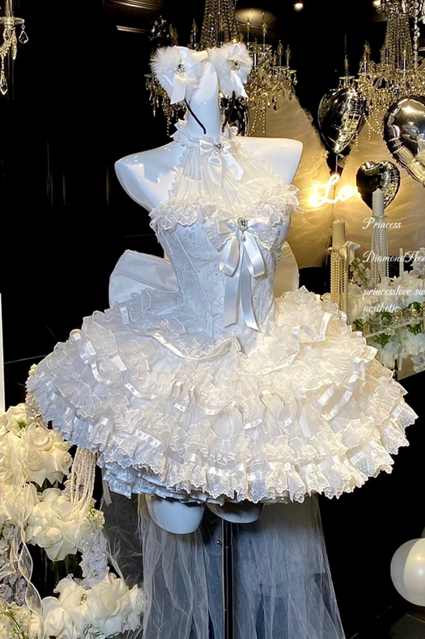 [pre-order] Short Swan Lolita Dress