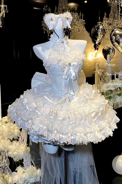 [pre-order] Short Swan Lolita Dress