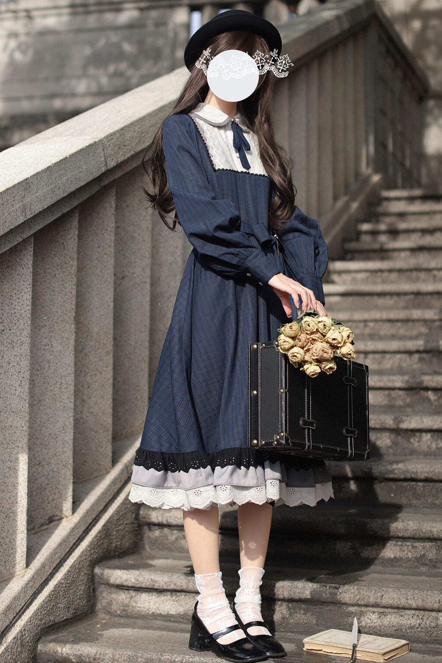 [pre-order] Retro Plaid Girly Dress