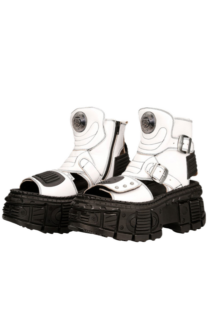 Dark Punk High Cut Sandal Shoes