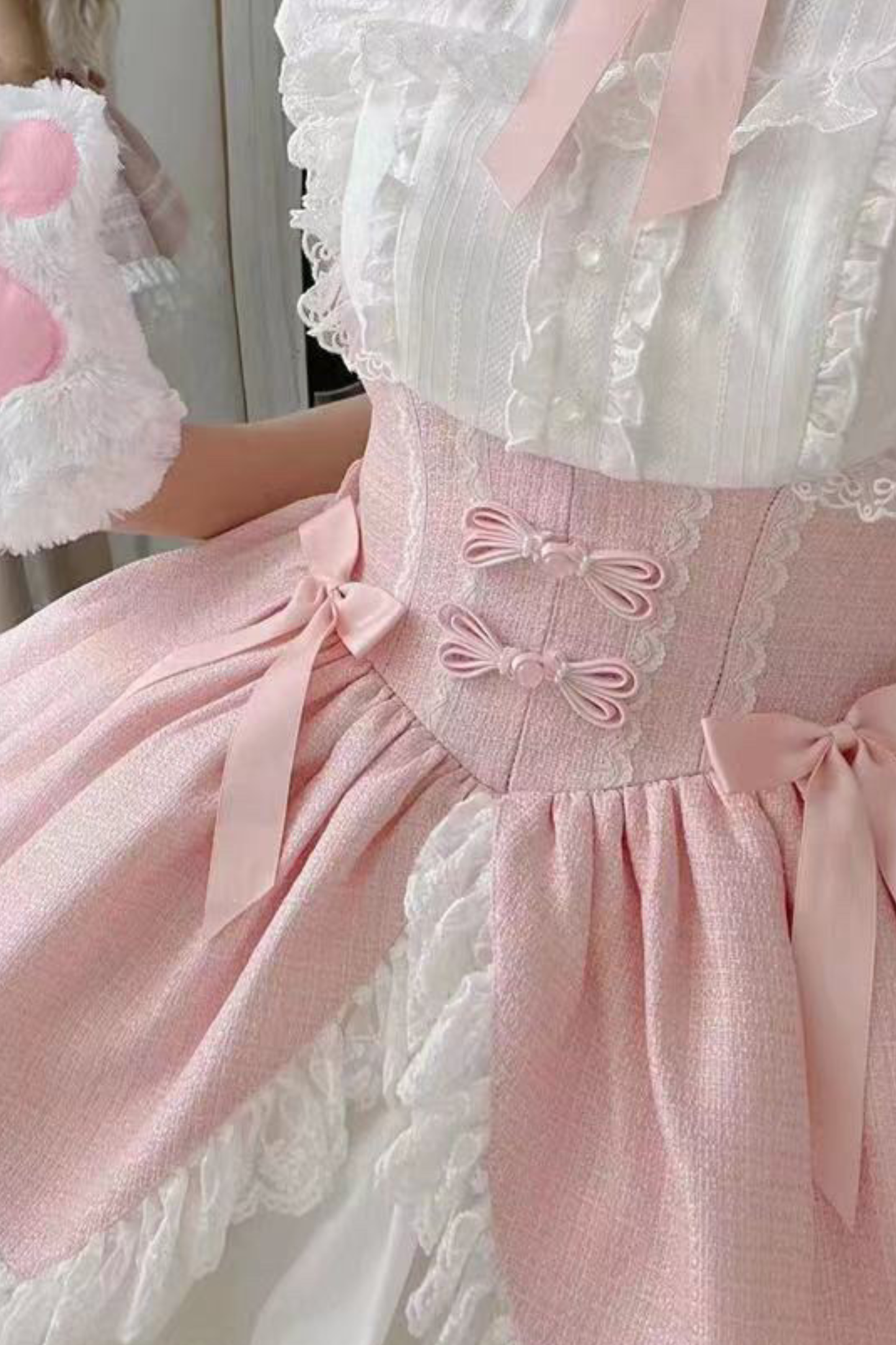 Sweet Puff Ribbon Lolita Dress