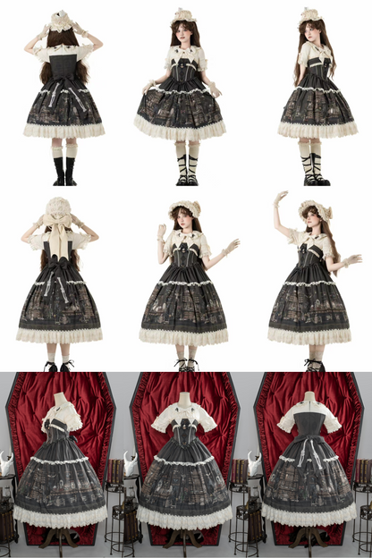 Spell Collection Room Stitch Fake Two Piece Dress