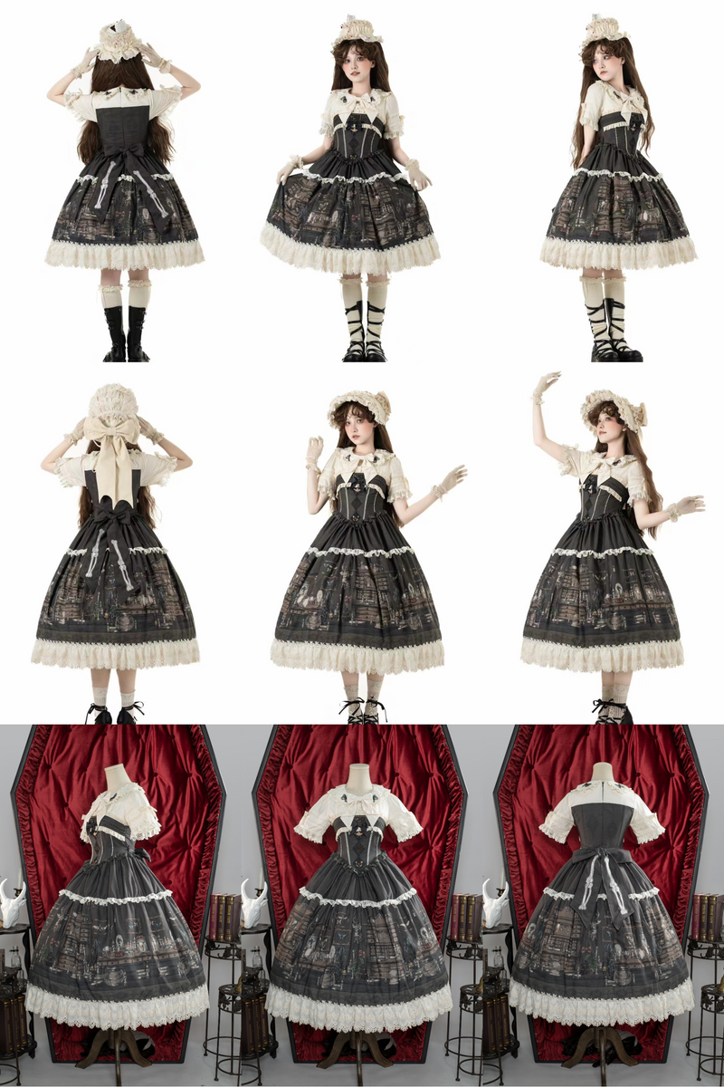Spell Collection Room Stitch Fake Two Piece Dress