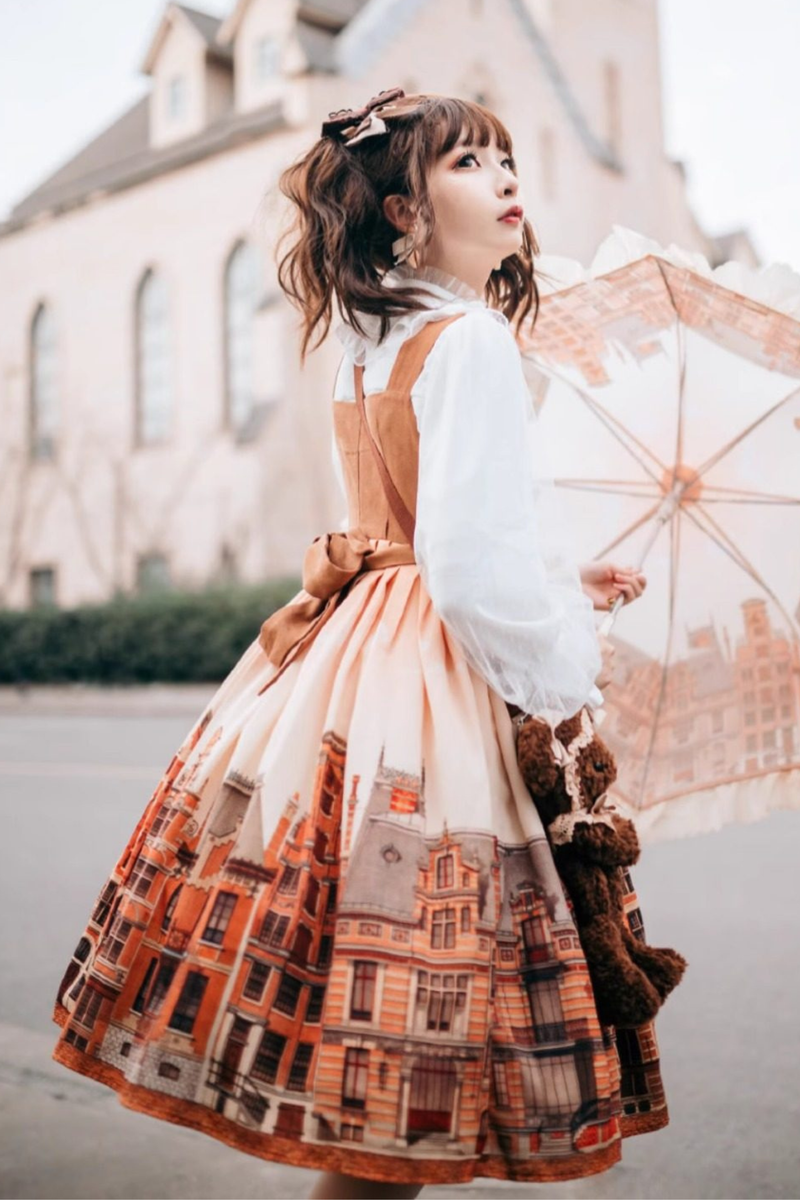 Lantern Sleeve Blouse