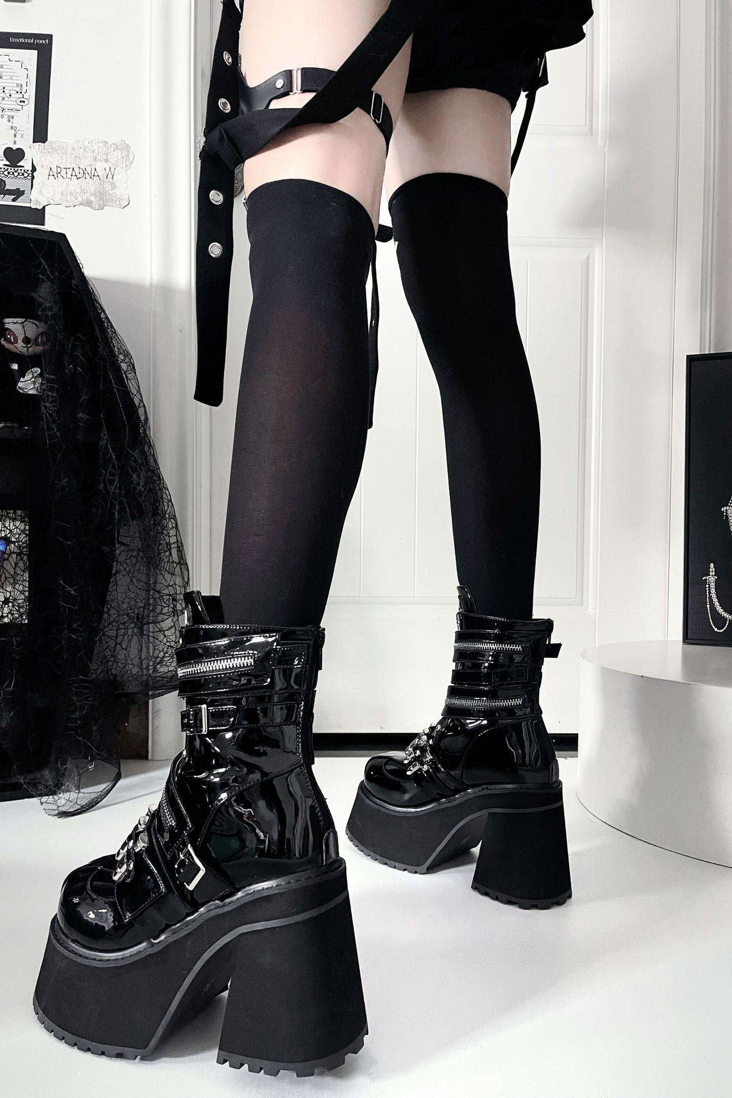 Punk Subculture Gothic Boots