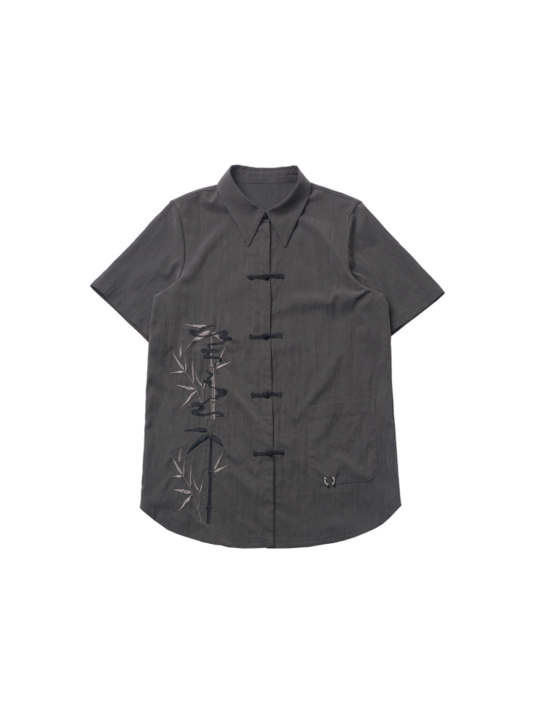 Cyber Chinese-style Mode Dress + Shirt + Girdle + Vest