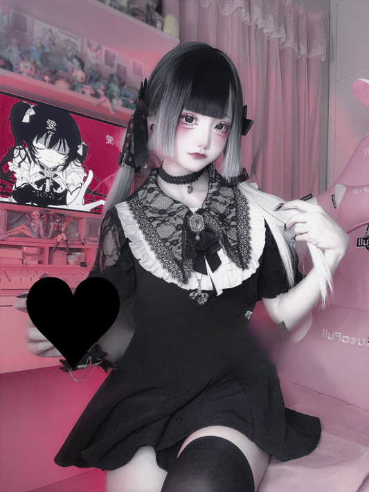 Subculture Lace Top + Shorts