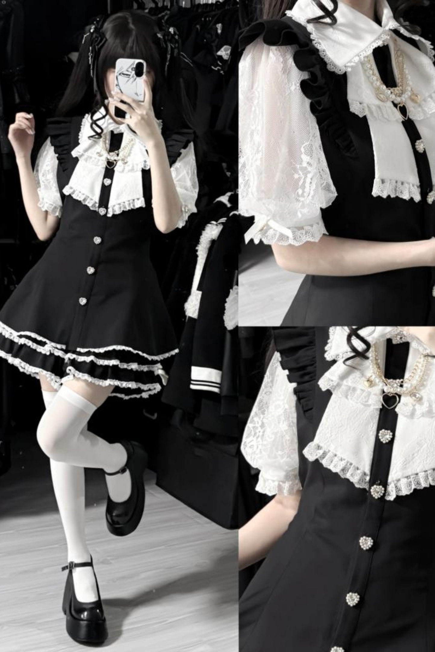 Jirai Peplum Set