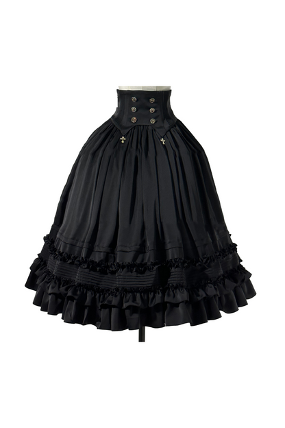 [pre-order] Classic Shirt + Ruffled Retro Lolita Skirt
