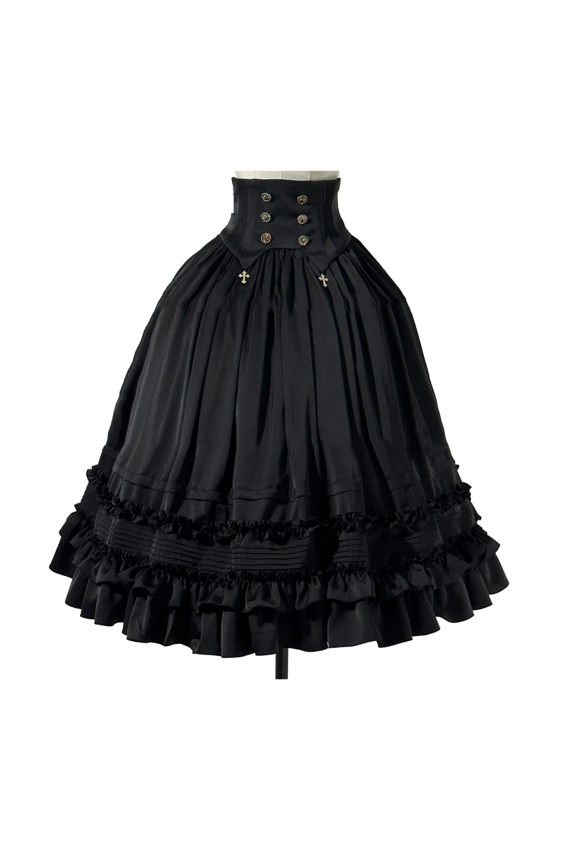 [pre-order] Classic Shirt + Ruffled Retro Lolita Skirt