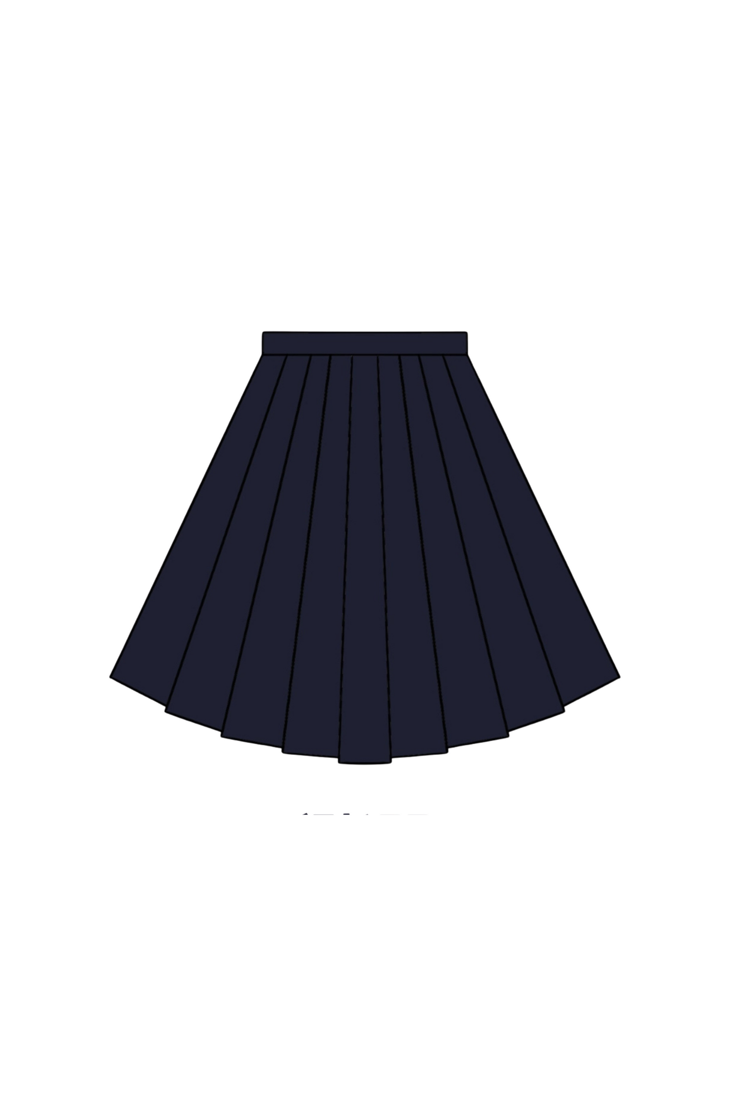 Animation Heroine Sailor Top + Pleated Skirt + Leg Covers