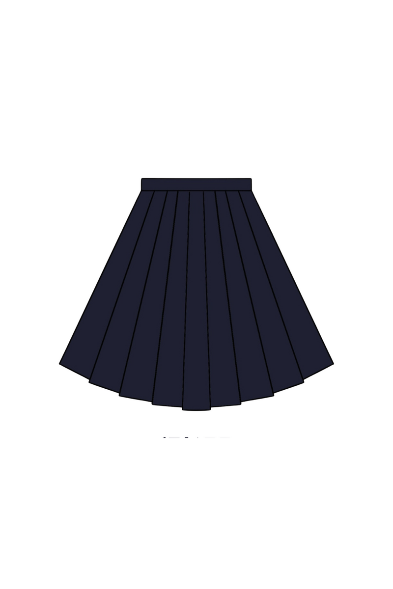 Animation Heroine Sailor Top + Pleated Skirt + Leg Covers