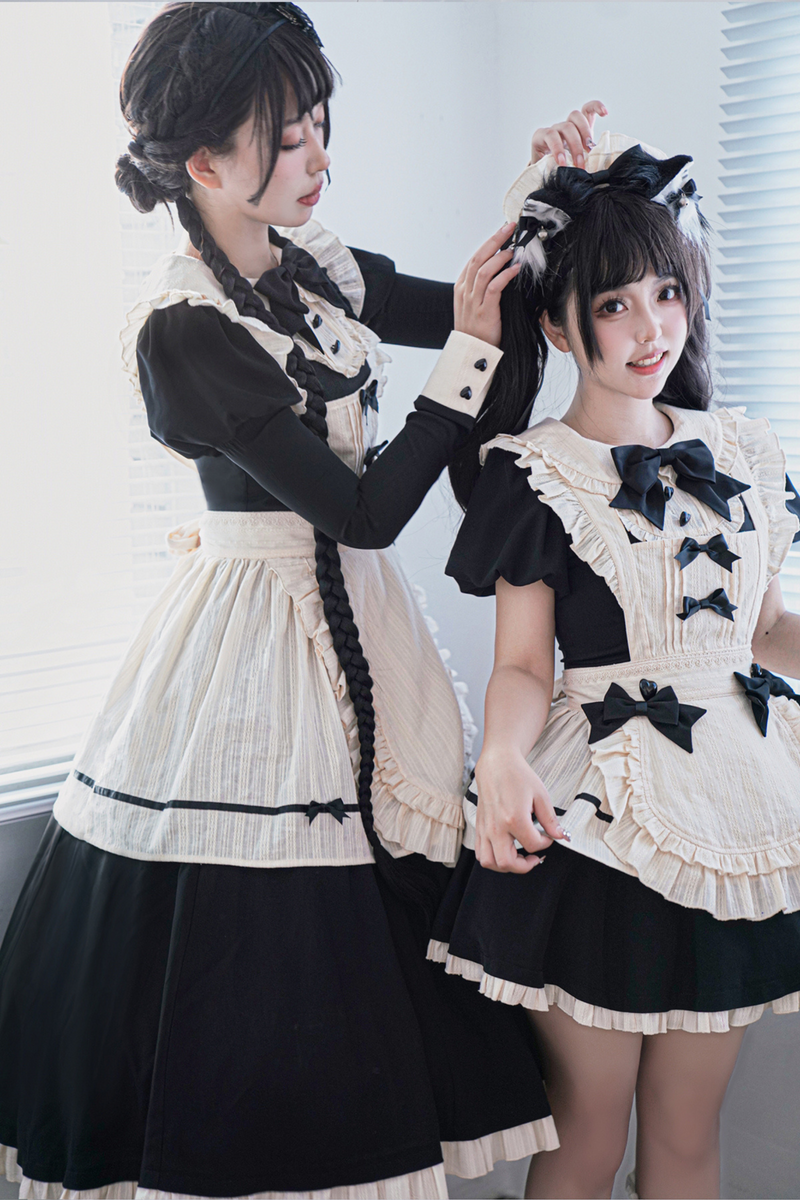 Little Maid Lolita Dress + Apron + Sleeves + Headband