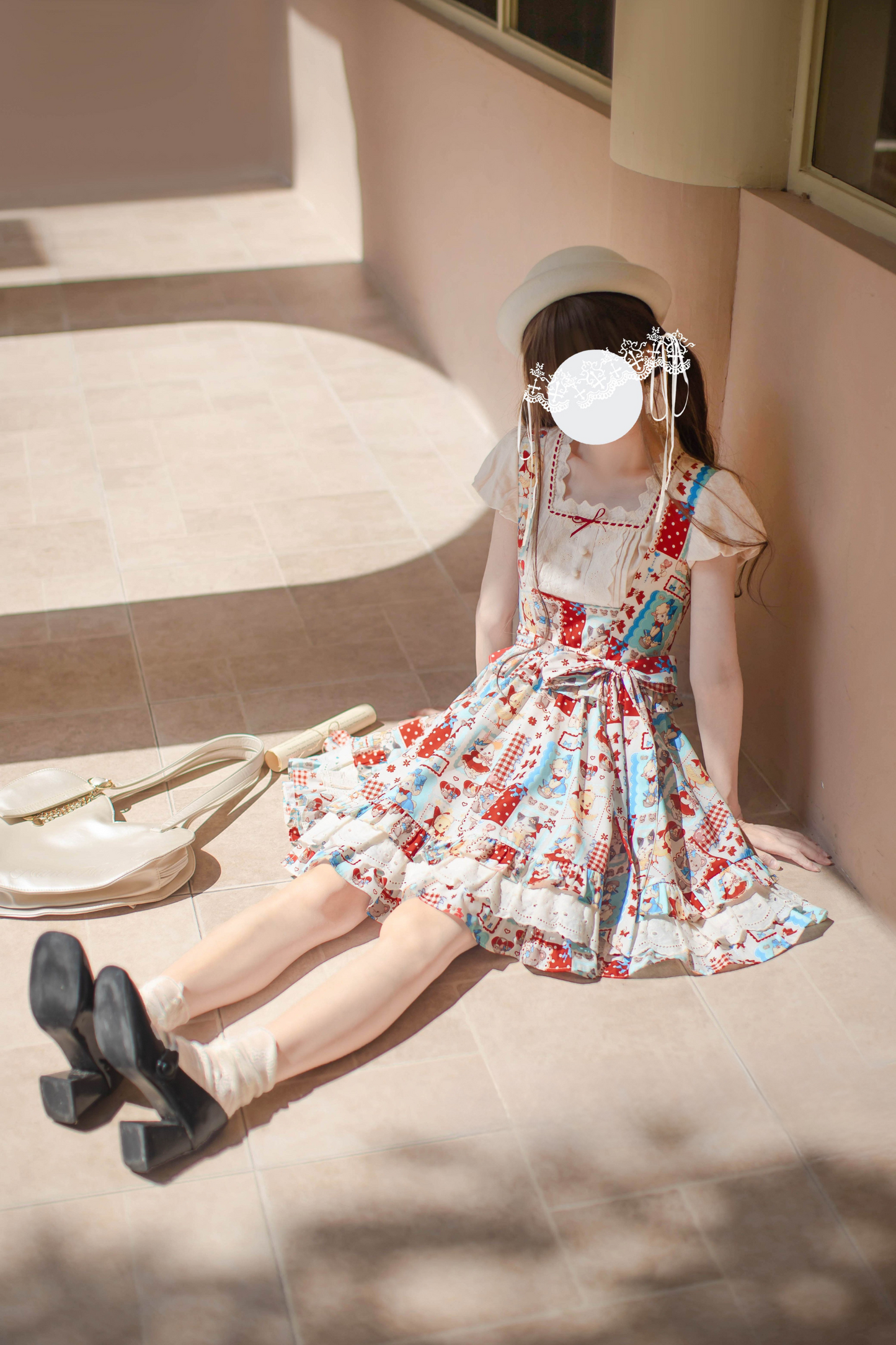 [pre-order] Retro Pop Vest Skirt + Shirt
