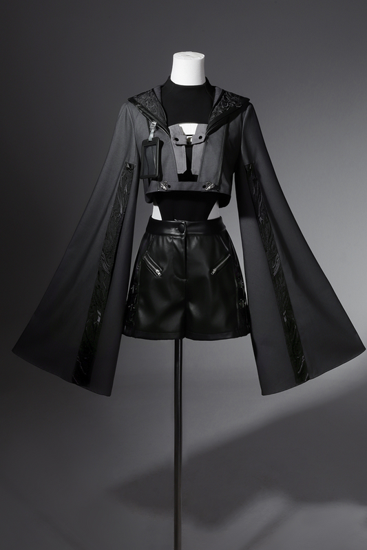[pre-order] Shinbu Lolita Mode Wide Jacket + Top + Shorts