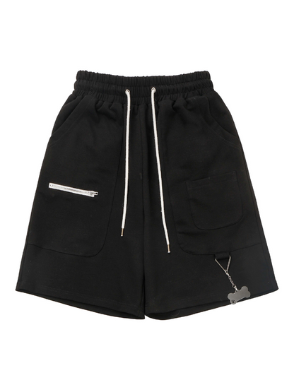 Circulating Star Black Gray Raglan Sporty T-shirt + Pants