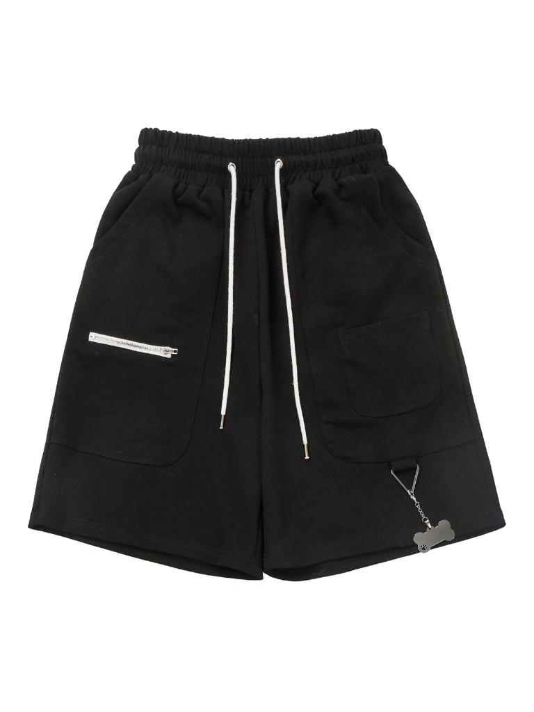 Circulating Star Black Gray Raglan Sporty T-shirt + Pants