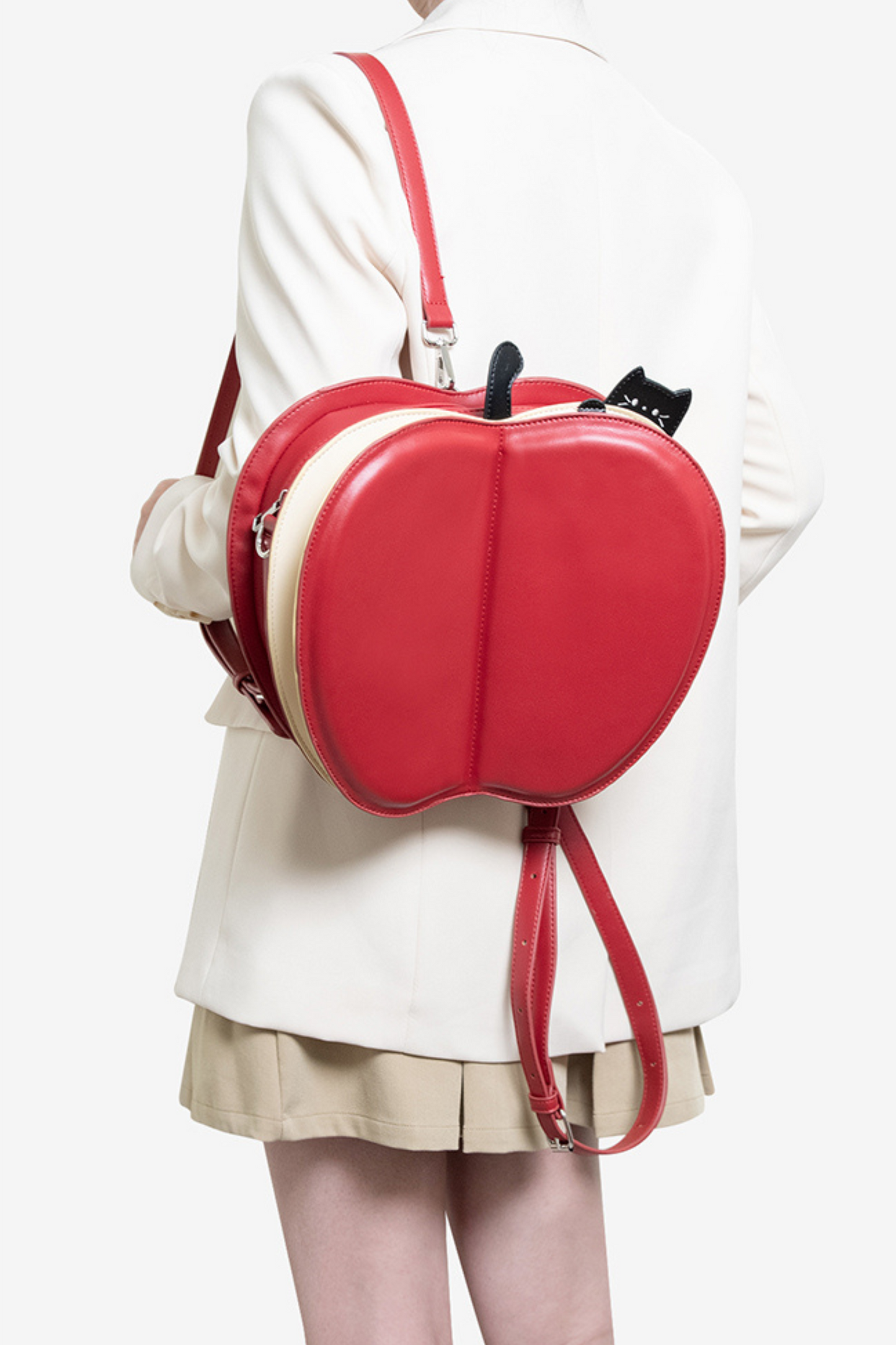Flip Apple Shoulder Bag