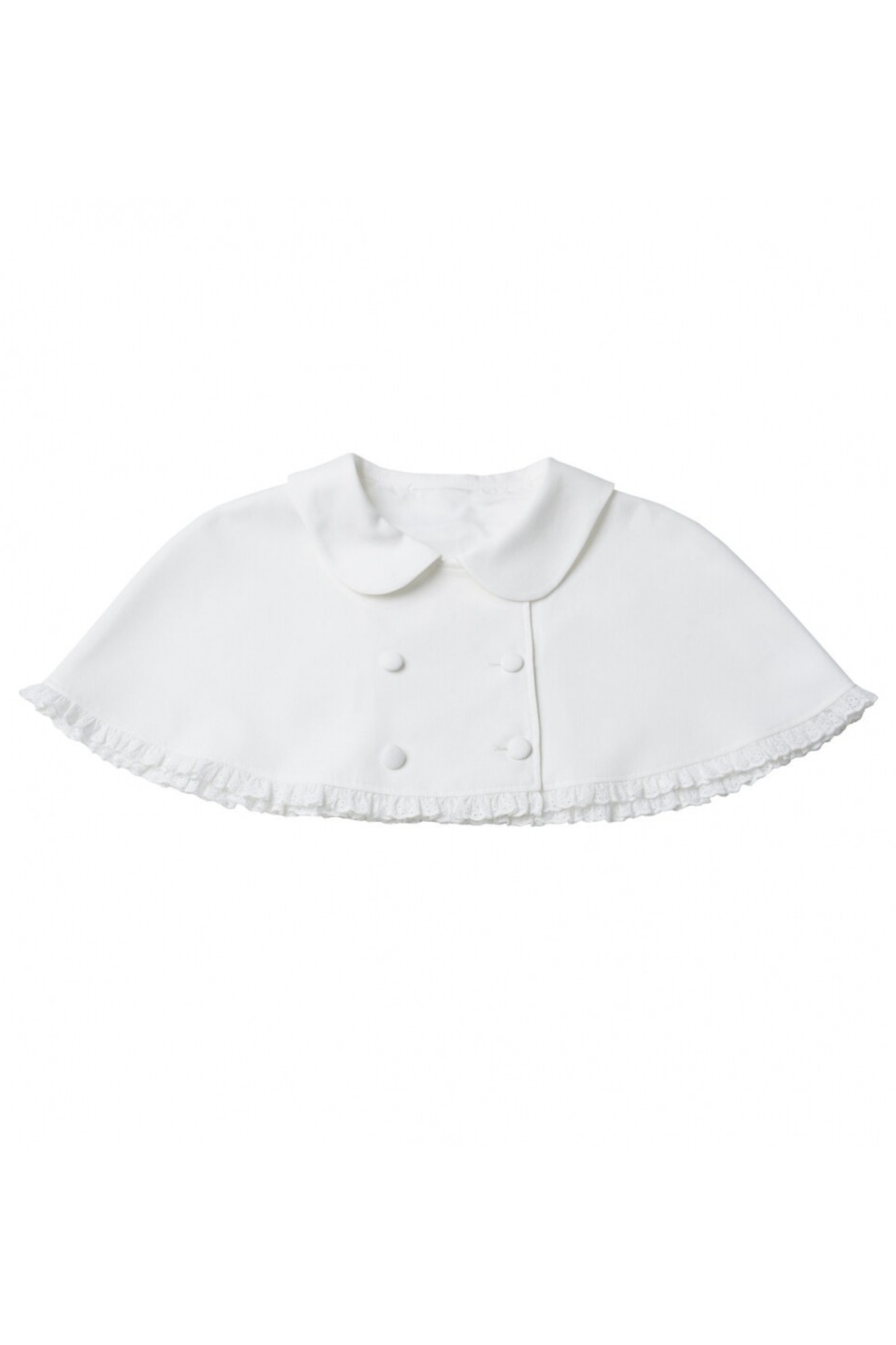 Ruffled Dress + Short Cape + Shirt + Skirt