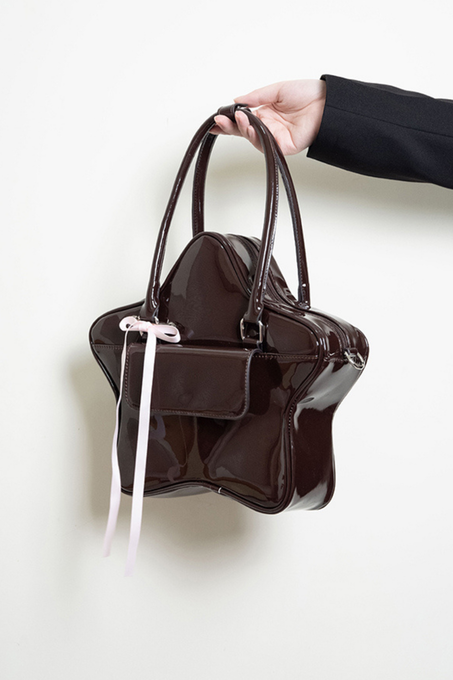 Chocolate Star Ribbon Y2k Bag