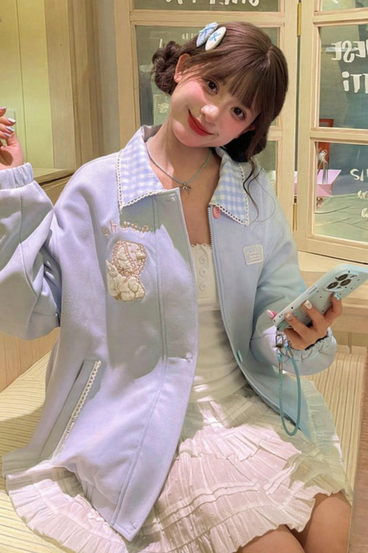 Check Patchwork Jacket