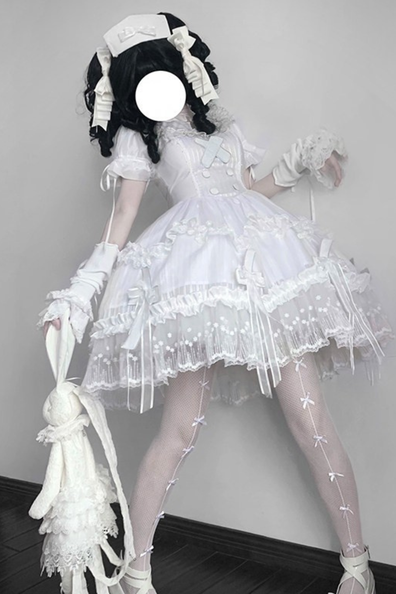 Angel Nurse Lolita Dress + Nurse Hat
