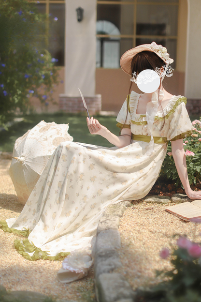 [pre-order] Flower Retro Doll Dress