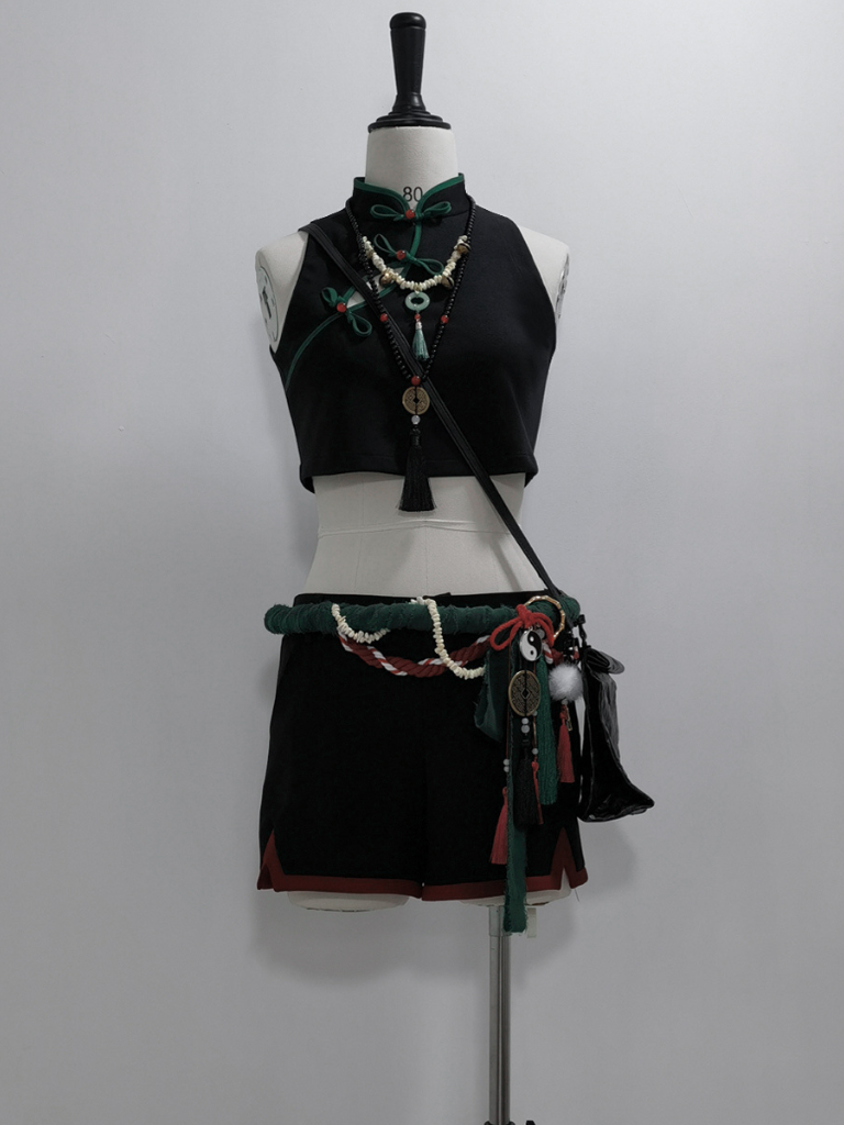 White Chinese-style Prince Lolita Set