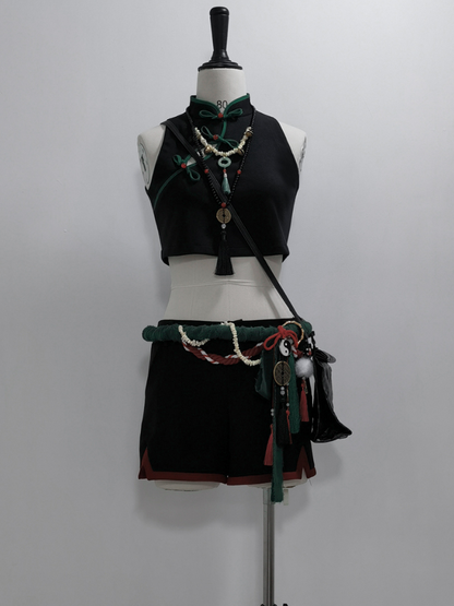 White Chinese-style Prince Lolita Set