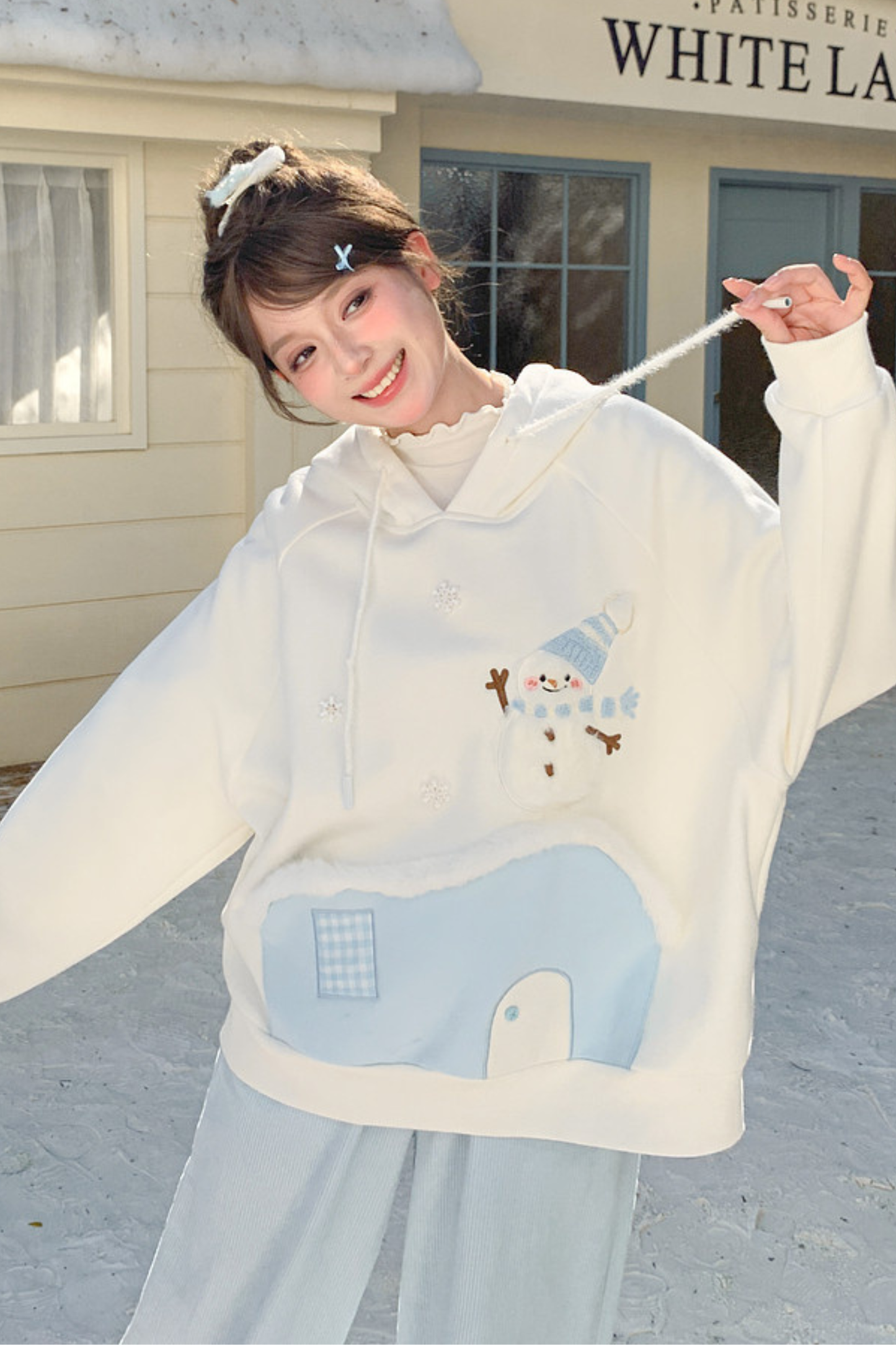 Snow Fleece Hoodie