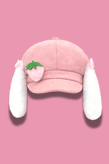 Strawberry Bunny New Beret