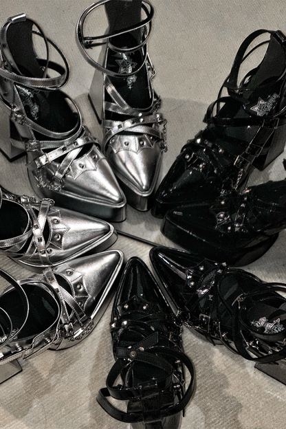 Gothic Lolita High Heels