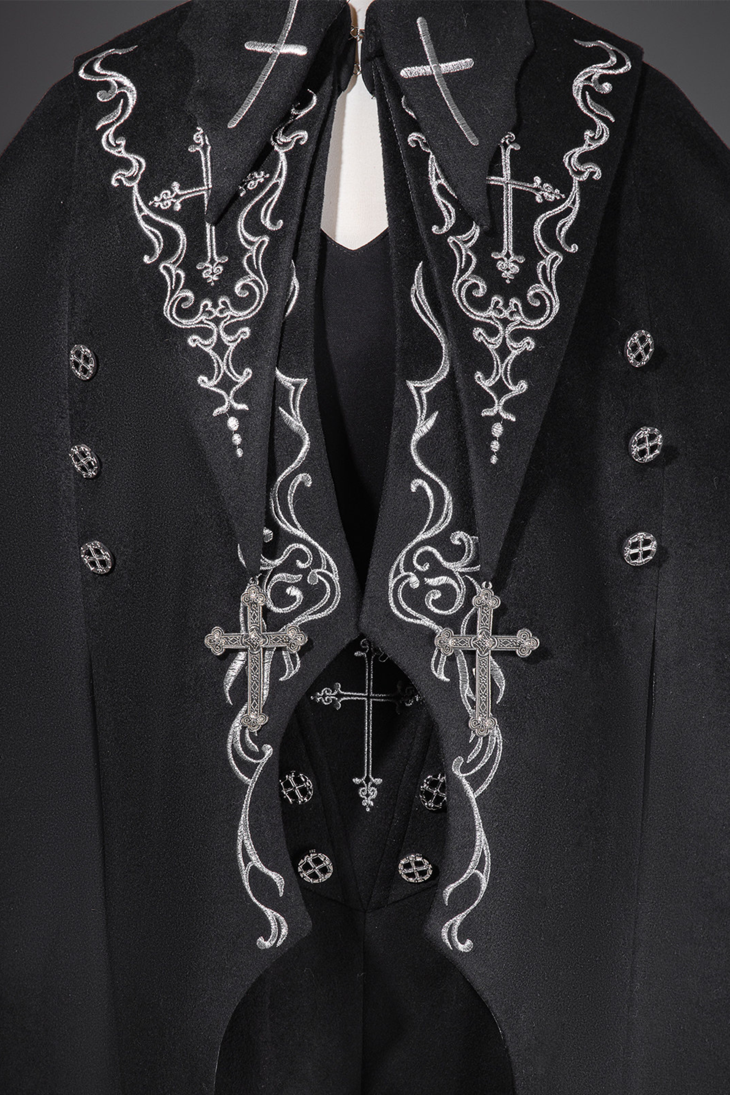 Eternal Night Gothic Cape + Tops + Pants