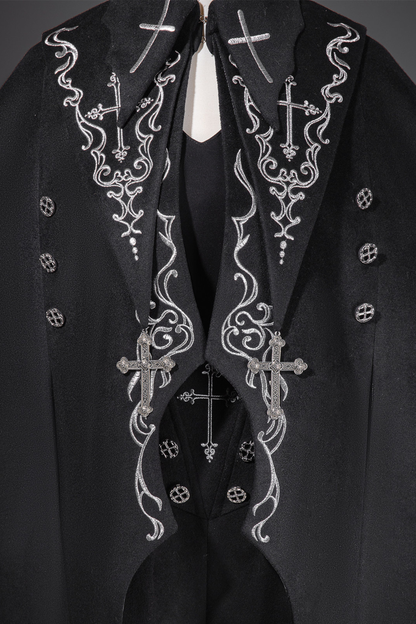 Eternal Night Gothic Cape + Tops + Pants