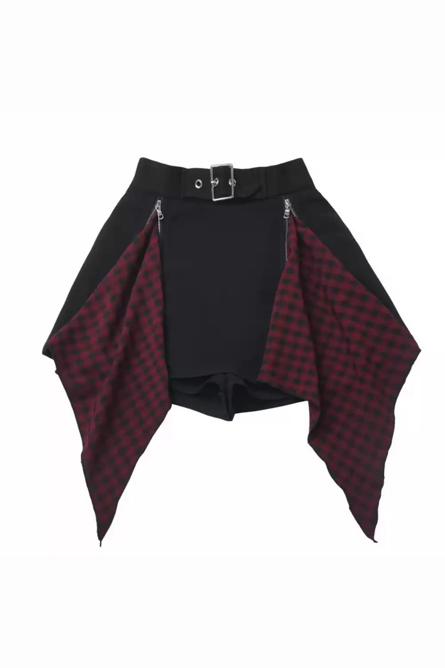 Chinese-style Illustration V Neck Knit Slim Sweater Design Shirt & Skirt Set