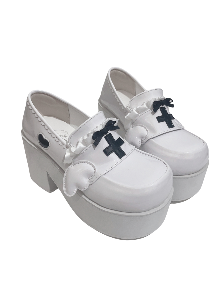 [angel Style] Medical Lace Platform Shoes