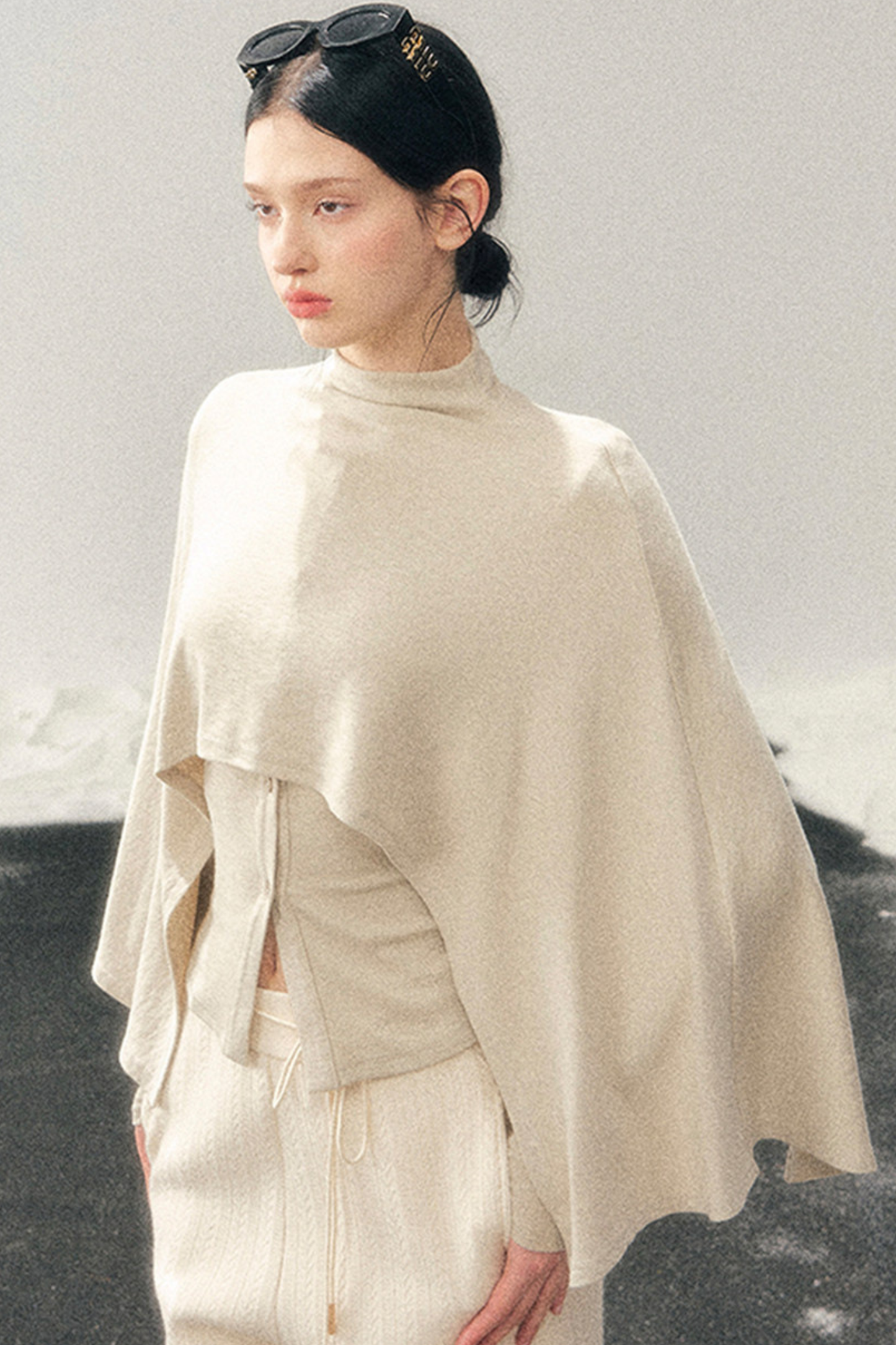 Mode Tight Shawl + Top