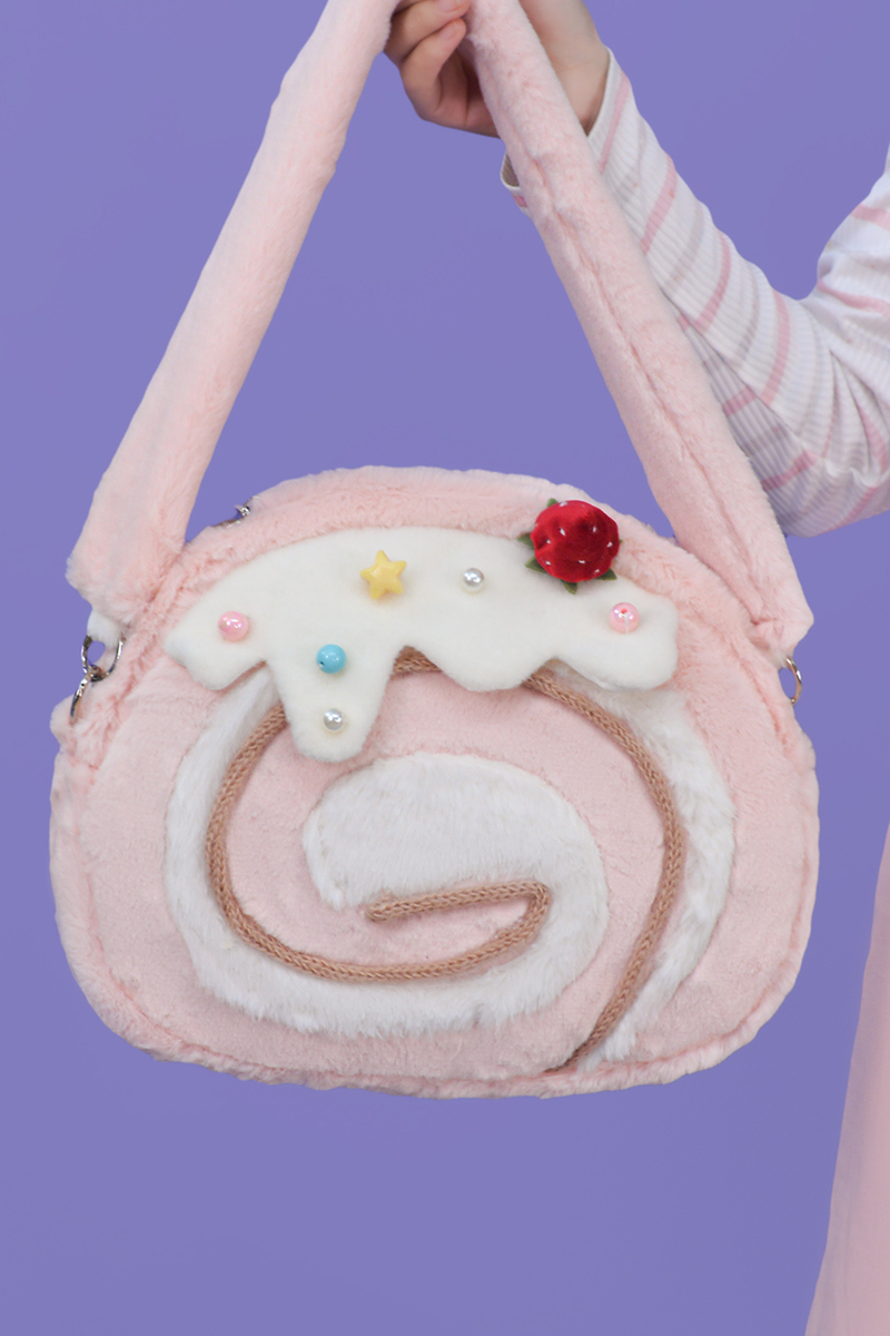 Roll Cake Lolita Crossbody Bag