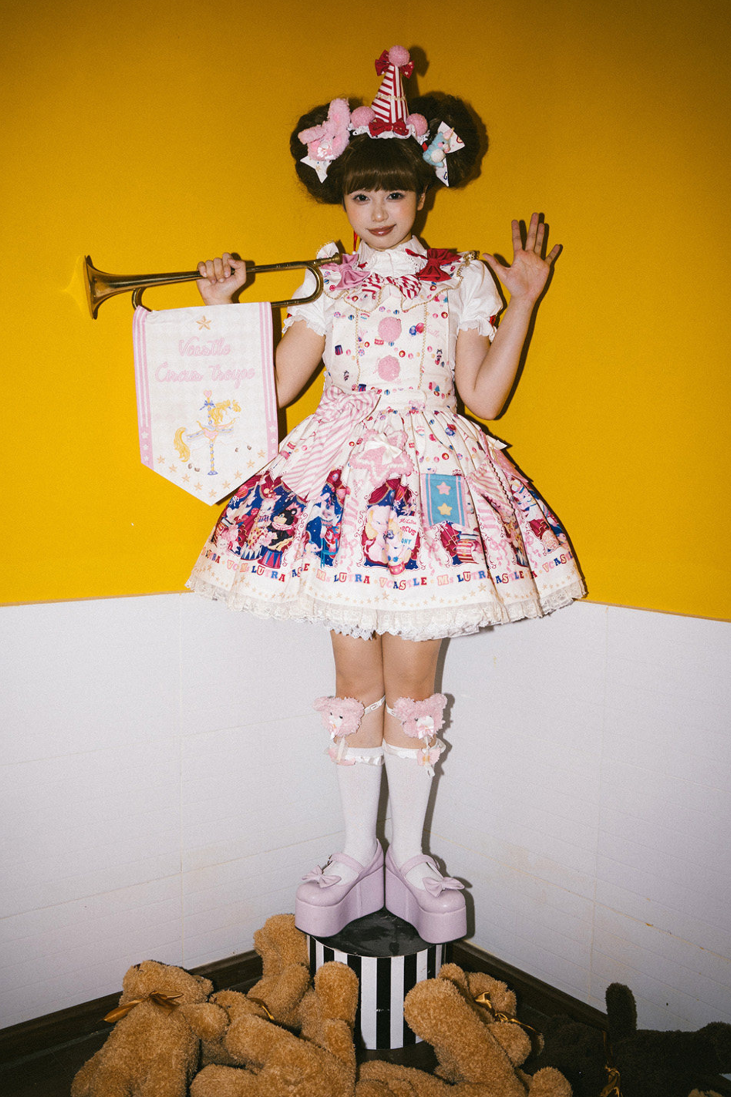 Circus Suspender Lolita Dress + Skirt