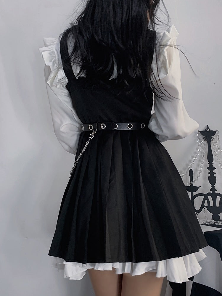 Shirt & Overall Skirt