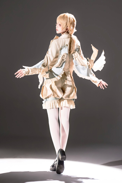 Fairy Tale Prince Lolita Top + Pants + Fake Collar