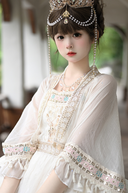 Chiffon Chinese-style Girl Set