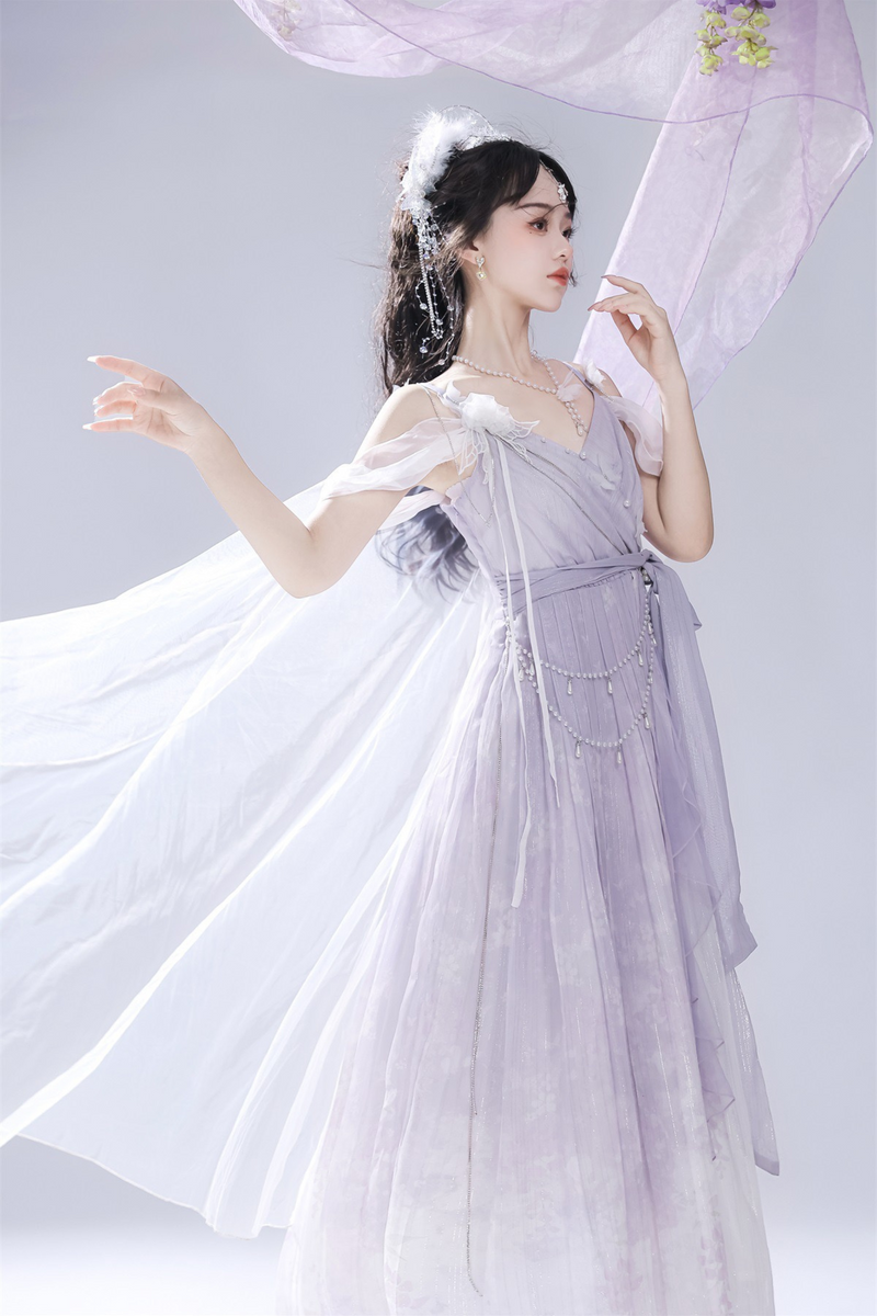 [pre-order] Sweet Girly Dress + Shawl + Necklace