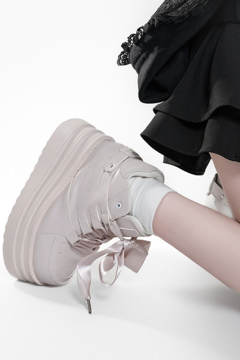 Wing Shaped Platform Shoes