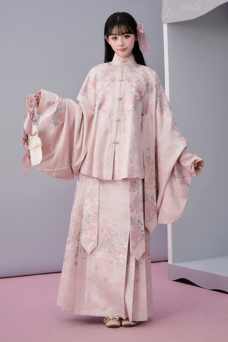 Rose Island Chinese-style Jacket + Skirt + Accessories